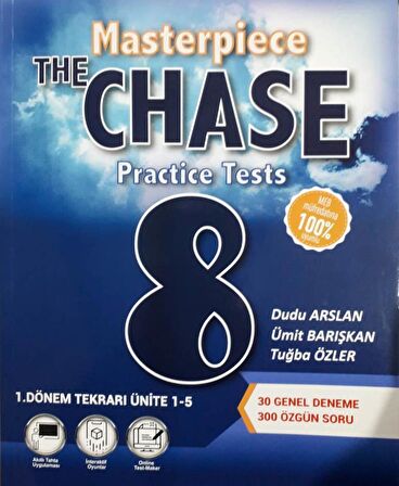 Universal Elt Yayınları 8.Sınıf LGS 1.Dönem Masterpiece The CHASE Pratice Test