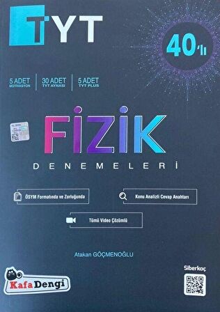 TYT Fizik 40 lı Branş Denemesi