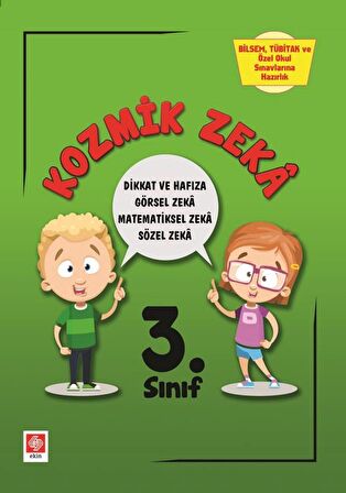 3. Sınıf Kozmik Zeka - Bilsem, Tübitak ve Özel Okul Sınavlarına Hazırlık