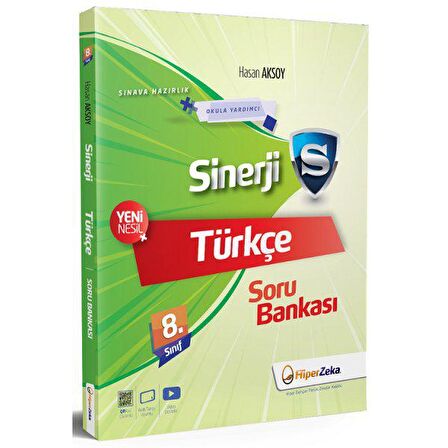 Hiper Zeka 8. Sınıf Sinerji Türkçe Soru Bankası