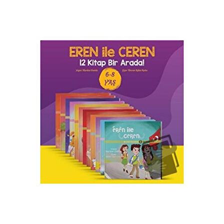 Eren İle Ceren İlk Okuma Serisi (12 Kitap Takım)