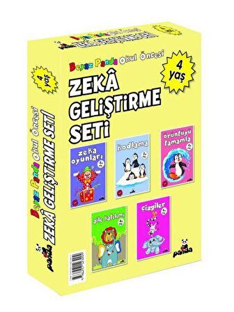 Okul Öncesi 4 Yaş Zeka Geliştirme Seti (5 Kitap)