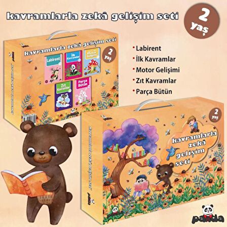 2 Yaş Kavramlarla Zeka Gelişim Seti
