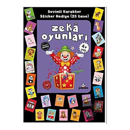 Stickerlı 4+ Yaş Zekâ Oyunları
