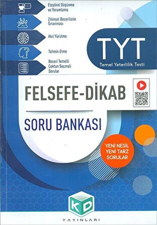 2021 TYT Felsefe Soru Bankası KD Yayınları