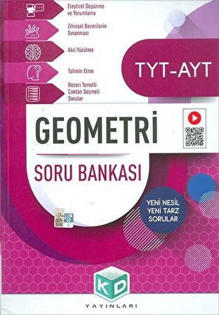 2021 TYT AYT Geometri Güncel Soru Bankası KD Yayınları