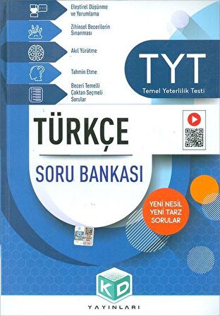 2021 TYT Türkçe Soru Bankası KD Yayınları