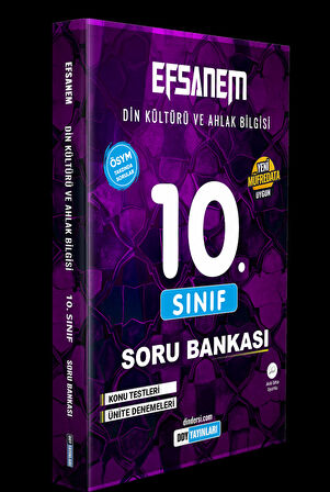 DDY Yayınları 10. Sınıf Din Kültü ve Ahlak Bilgisi Efsane Yeni Nesil Konu Anlatımlı Soru Bankası