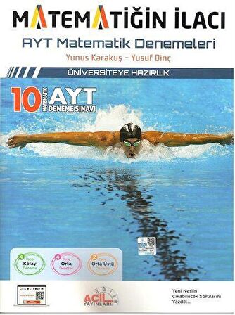 AYT Matematiğin İlacı Denemeleri Acil Yayınları