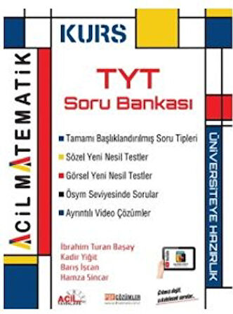 TYT Matematik KURS Soru Bankası