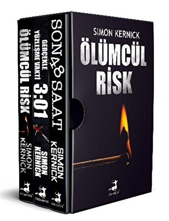 Simon Kernick Seti - Geri Sayım Başladı (3 Kitap Takım)