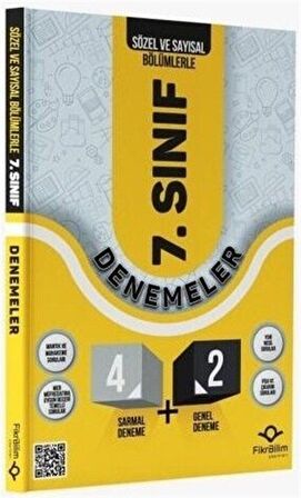 FikriBilim 7. Sınıf Sözel Sayısal 6 Deneme