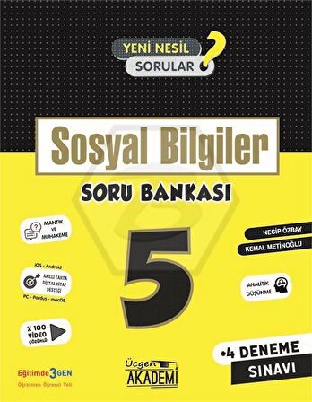 5. Sınıf - SOSYAL BİLGİLER - Soru Bankası