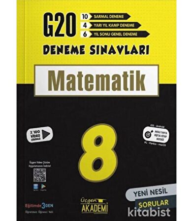 2021 LGS 8. Sınıf Matematik 20'li Deneme Sınavı