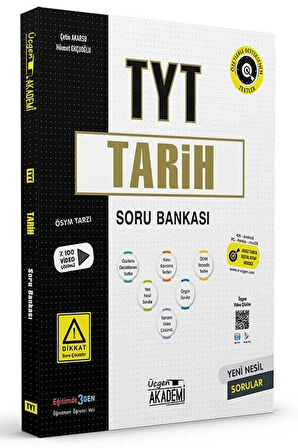 TYT Tarih Soru Bankası Üçgen Akademi Yayınları