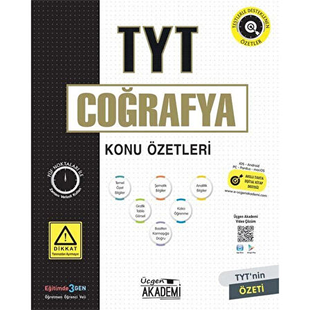 TYT Coğrafya Konu Özetleri