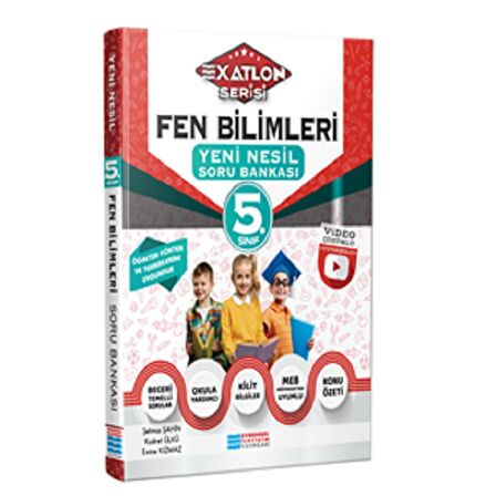 5.Sınıf Fen Bilimleri Video Çözümlü Soru Bankası (Exatlon Serisi)