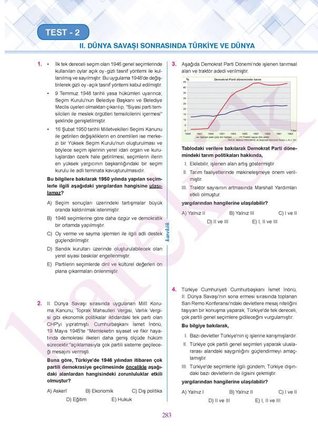 2021 TYT Tarih Soru Bankası