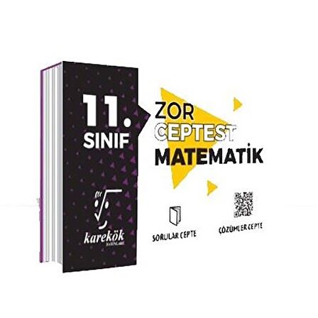 11. Sınıf Zor Ceptest Matematik