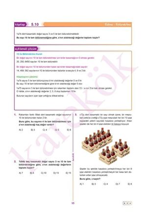 Yeni Nesil Sorularla Matematik 0 Sıfır Karekök Yayınları