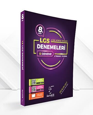 8. Sınıf LGS 12'li Deneme Seti