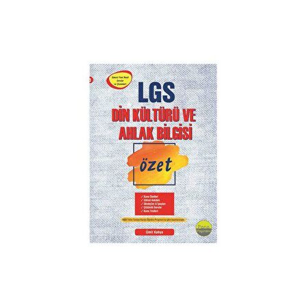 8. Sınıf LGS Din Kültürü ve Ahlak Bilgisi Özet Pano Yayınları