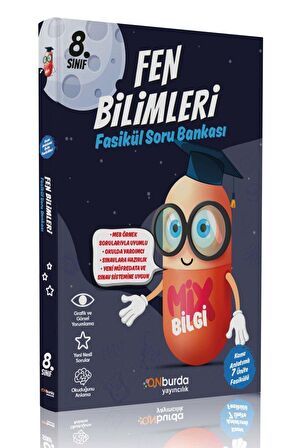 8. Sınıf Mix Bilgi Fen Bilimleri KÖ Fasikül Soru Bankası