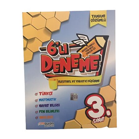 Onburda Yayınları 3. Sınıf 6'Lı Deneme