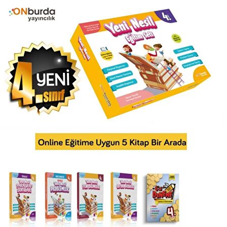 Onburda Yayınları 4. Sınıf Yeni Nesil Eğitim Seti