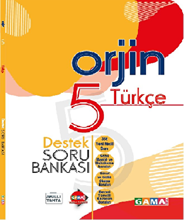 5. Sınıf Türkçe Orjin Destek Soru Bankası