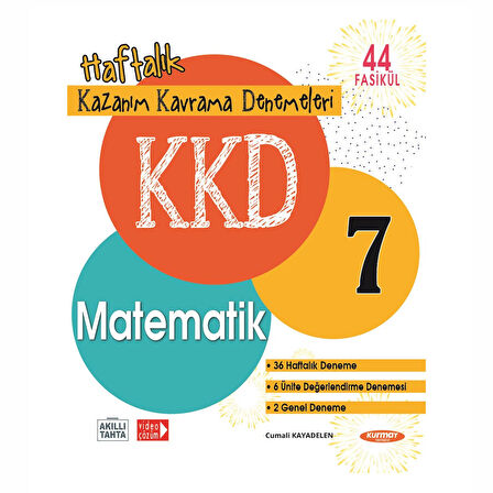 7. Sınıf Matematik Kazanım Kavrama Denemeleri