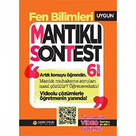 6. Sınıf Mantıklı Son Test Fen Bilimleri