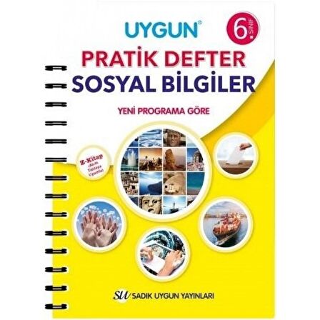 6. Sınıf Sosyal Bilgiler Pratik Defter