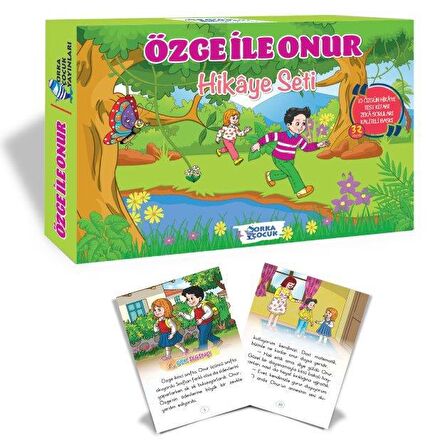 Orka 2. Sınıf Özge İle Onur Hikaye Seti 10 Kitap