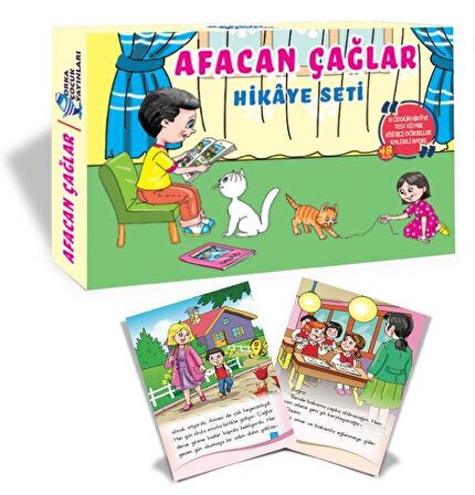 Orka 2. ve 3. Sınıf Afacan Çağlar Hikaye Seti 8 Kitap