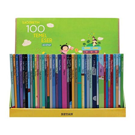 İlköğretim 100 Temel Eser (40 Kitap Takım)