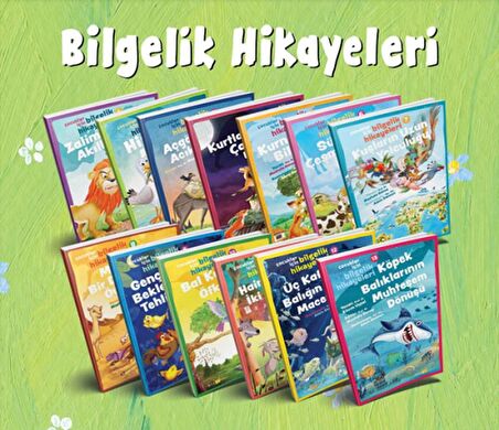 Çocuklar için Bilgelik Hikayeleri Seti (15 Kitap)