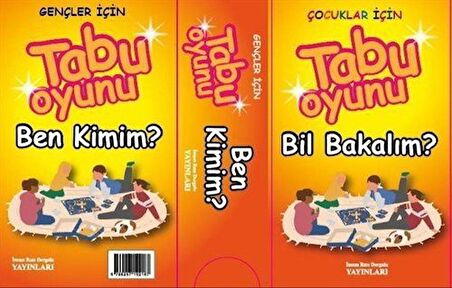Çocuklar için Tabu Oyunu - Bil Bakalım? Ben Kimim?