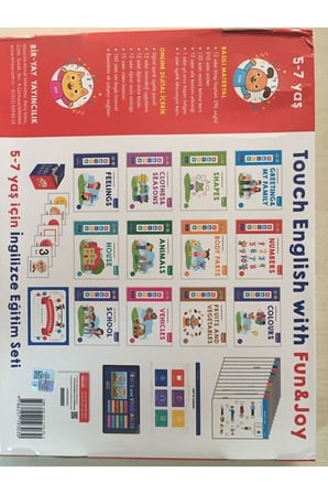 BİRYAY 5 7 YAŞ TOUCH ENGLİSHH WİTH FUN&JOY