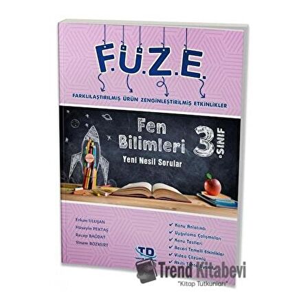 3. Sınıf FÜZE Fen Bilimleri Yeni Nesil Sorular