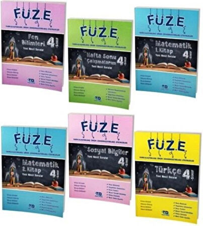 Tandem Yayınları Tandem Yayınları F.U.Z.E. 4. Sınıf Eğitim Seti