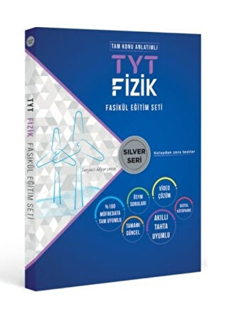 Tandem Yayınları Silver Seri Tam Konu Anlatımlı TYT Fizik Fasikül Eğitim Seti