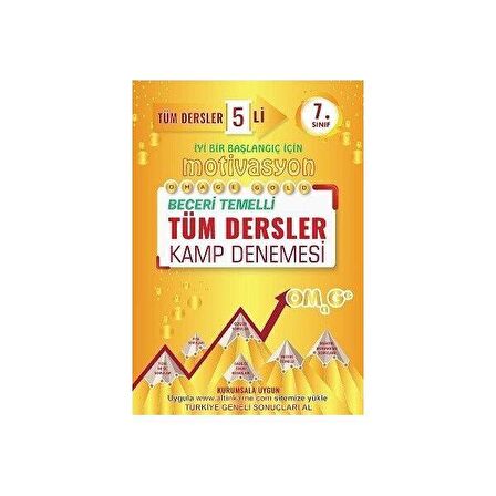 7. Sınıf Omage Gold Tüm Dersler Deneme Sınavı