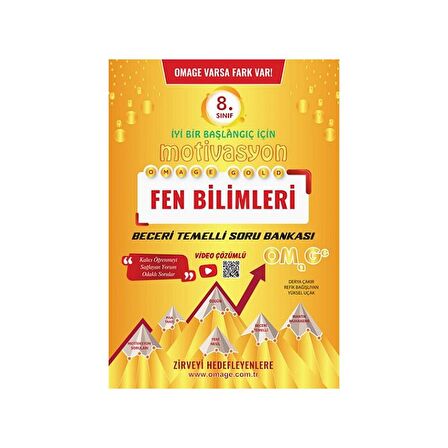 8. Sınıf Omage Motivasyon Fen Bilimleri Soru Banka