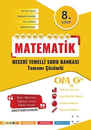 8. Sınıf Omage Gold Matematik Soru Bankası