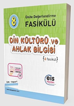 8. Sınıf Ünite Değerlendirme Fasikülü (1-5) Din Kültürü ve Ahlak Bilgisi