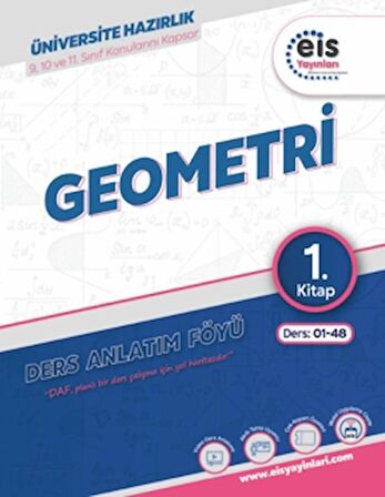 TYT AYT Geometri Ders Anlatım Föyü 1. Kitap