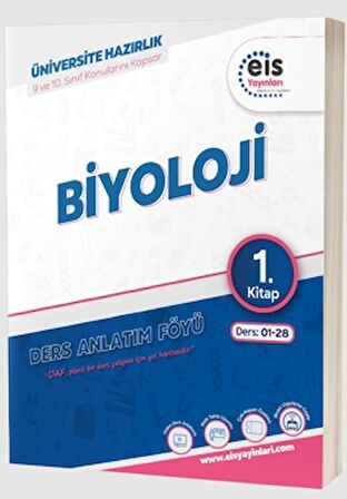 TYT AYT Biyoloji Ders Anlatım Föyü 1. Kitap