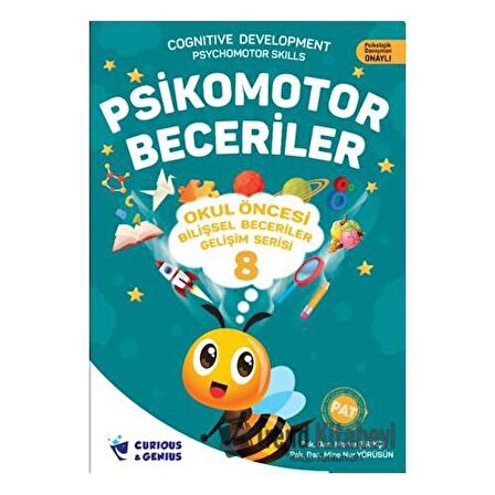 Okul Öncesi Bilişsel Beceriler Gelişim Serisi - Psikomotor Beceriler Curious and Genius