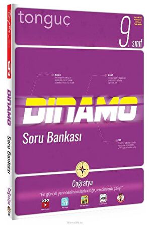Tonguç Yayınları 9. Sınıf Coğrafya Dinamo Soru Bankası